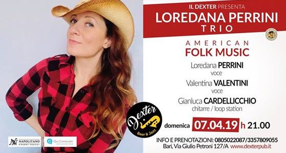 Loredana Perrini Trio al Dexter!