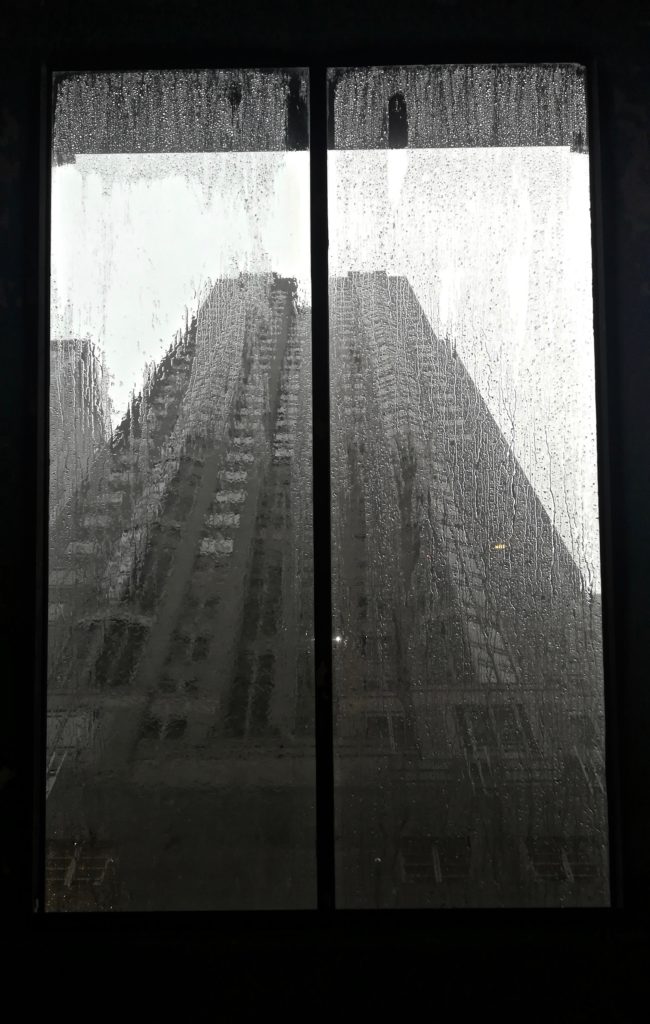 New York acqua e vetro